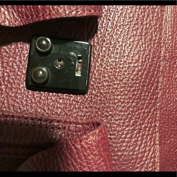 3.1 Phillip Lim Mini Pashli handbag, Maroon - Picture 4 of 8